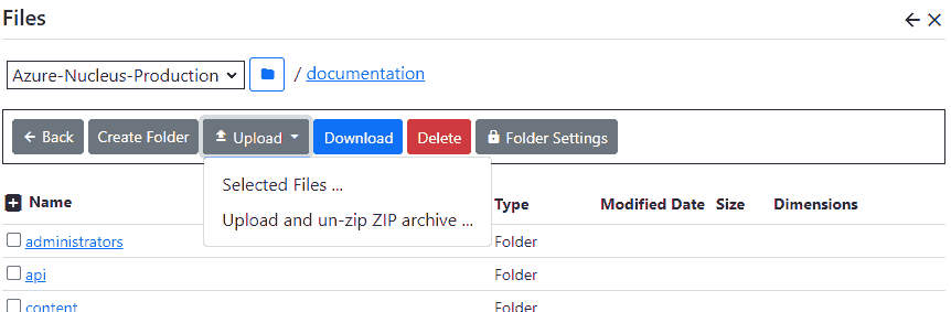 Manage Files and Folders