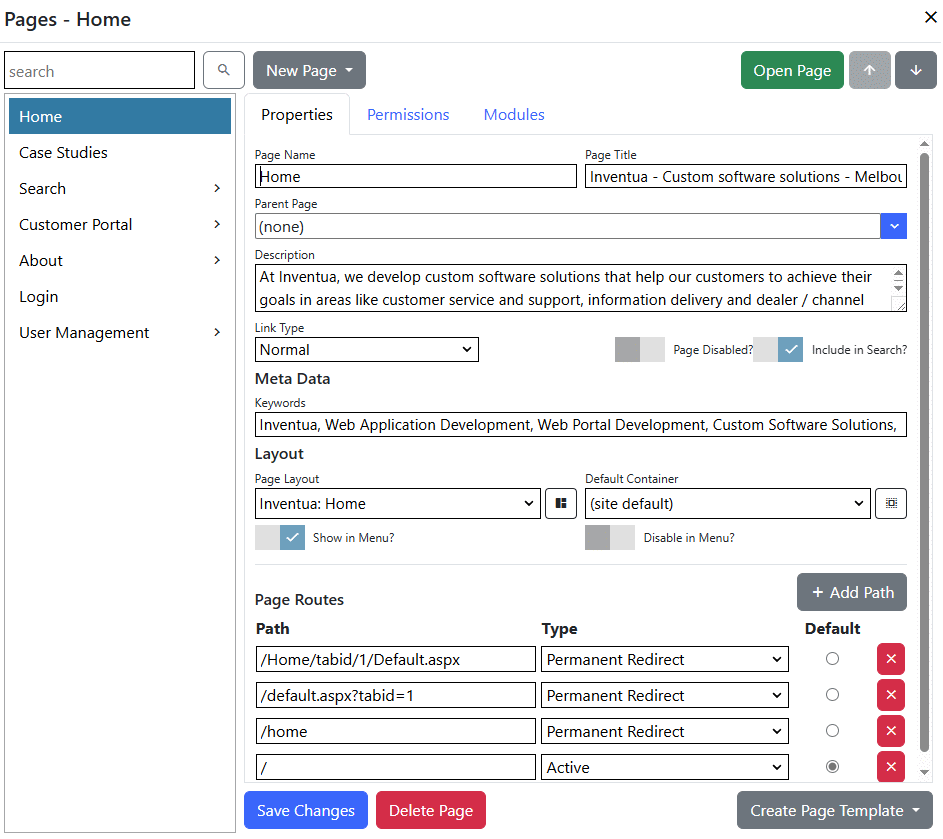 Page Editor