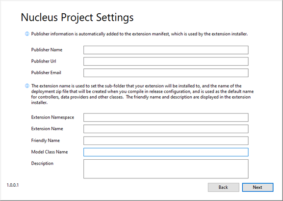 Nucleus Settings