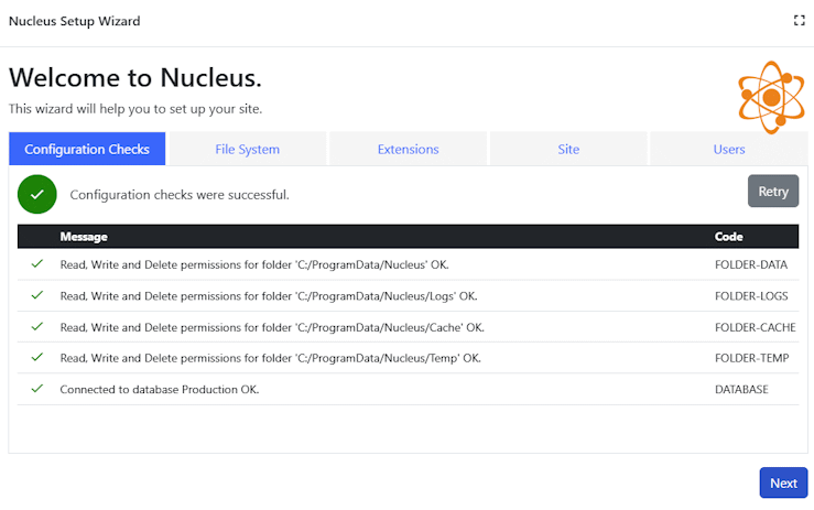Configuration Checks