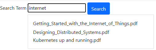 Search Screenshot