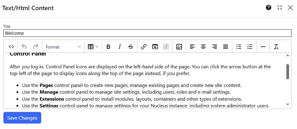 Text/Html Editor