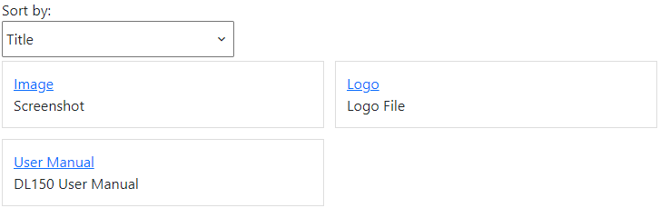 Documents Module Screenshot